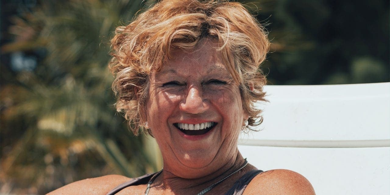 smiling woman